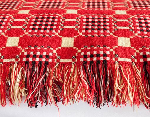 Melyn Ty Gwynt Blanket - Made in Pembrokeshire