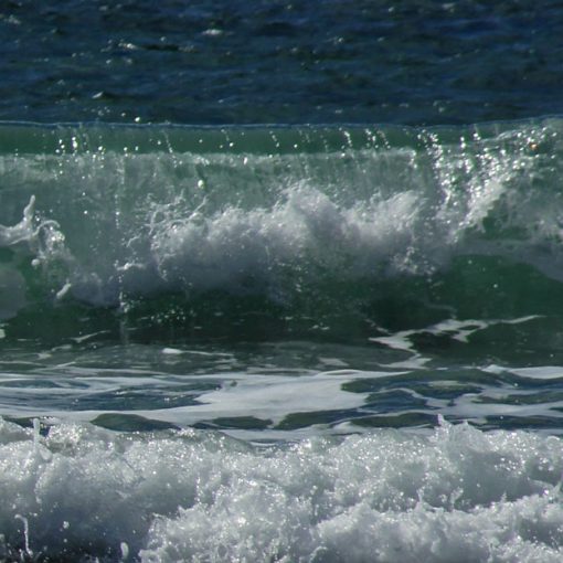 Waves on a Pembrokeshire Beach